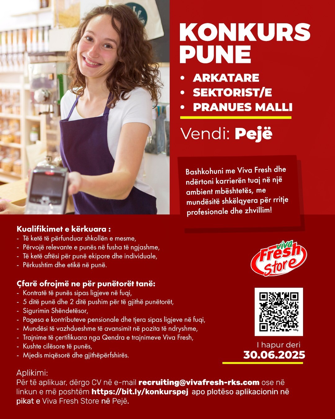 Arkatare, Sektorist/e, Pranues malli (Pejë)